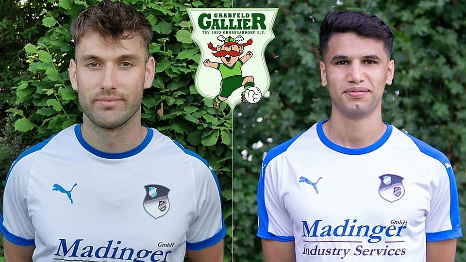 Shaban Rugovaj (li.) kehrt nach Großbardorf zurück, Osama Alawami kommt aus Euerbach/Kützberg gleich mit.