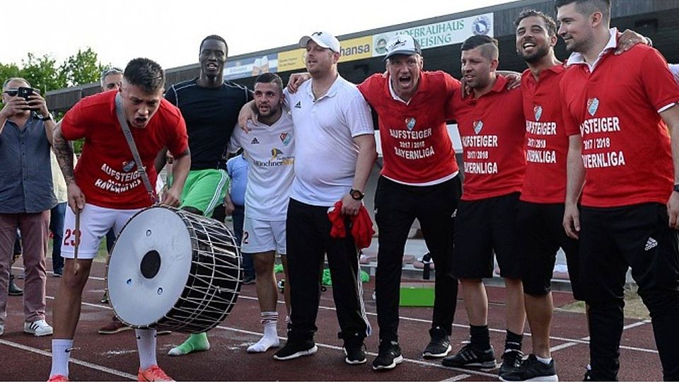 Der SV Türkgücü-Ataspor möchte nach dem Aufstieg auch die Bayernliga aufmischen. F: Leifer