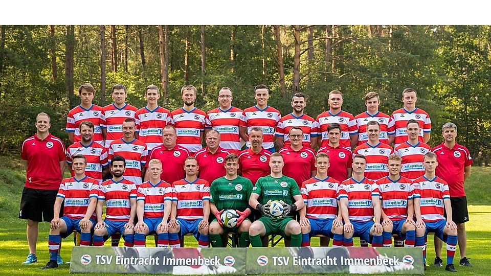 Ein großer Kader für die Bezirksligaspitze.