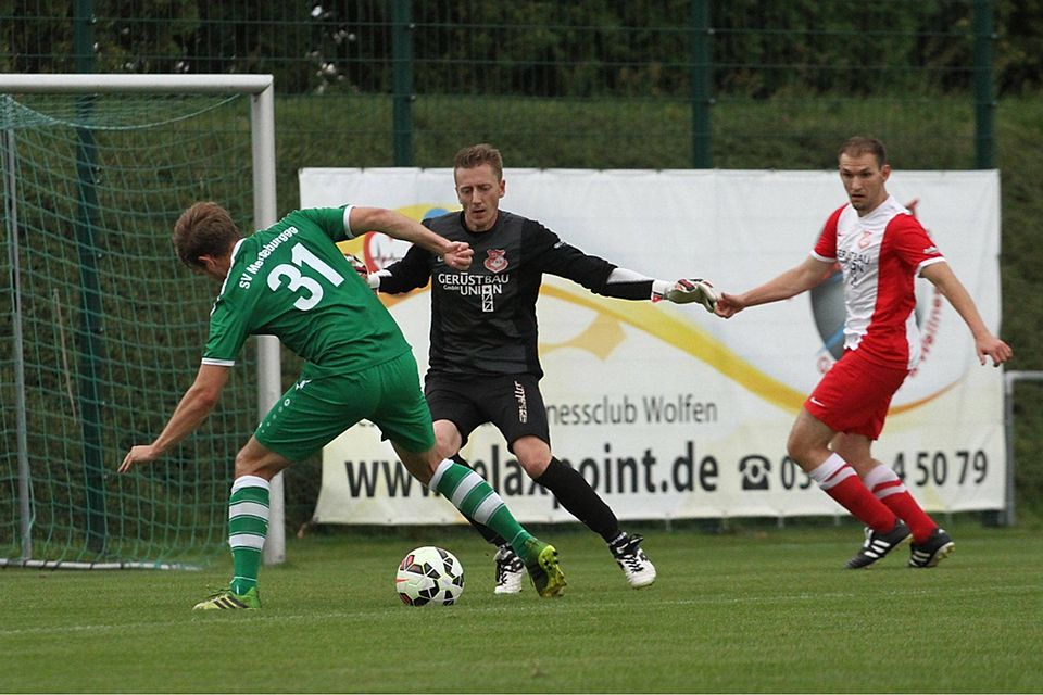 Keeper Rene Möbius kehrt zum 1. FC Weißenfels zurück      F: Rinke