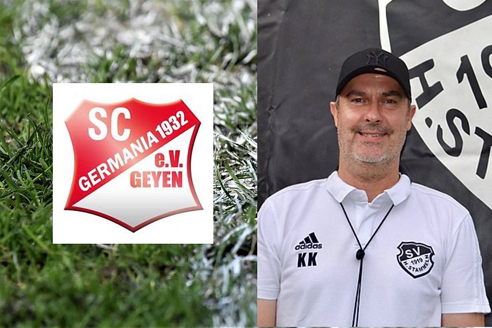 Karl-Heinz Kunkel ist neuer Cheftrainer bei Germania Geyen.