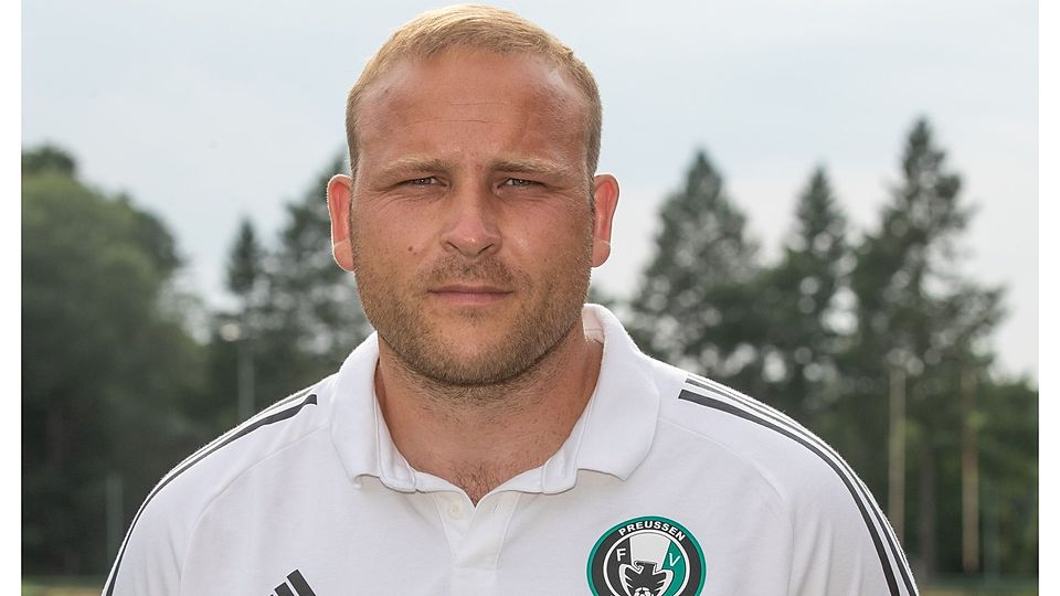 Matthias Kandula, Trainer des Brandenburgligisten Preussen Eberswalde mahnt junge Leute zu mehr Geduld. Er konnte die drei Abgänge nicht verhindern.