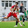 Angreifer Mubin Limkoski (links) und der SSV Jahn II peilen den zweiten Heimsieg der Saison an.
