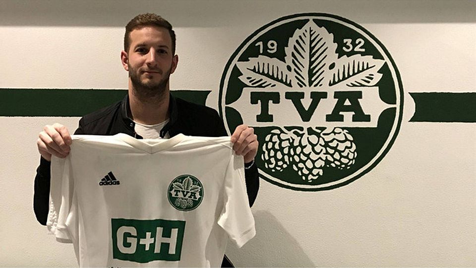 Florian Flicker wird in der neuen Saison das Trikot des TV Aiglsbach tragen. F.:TV Aiglsbach