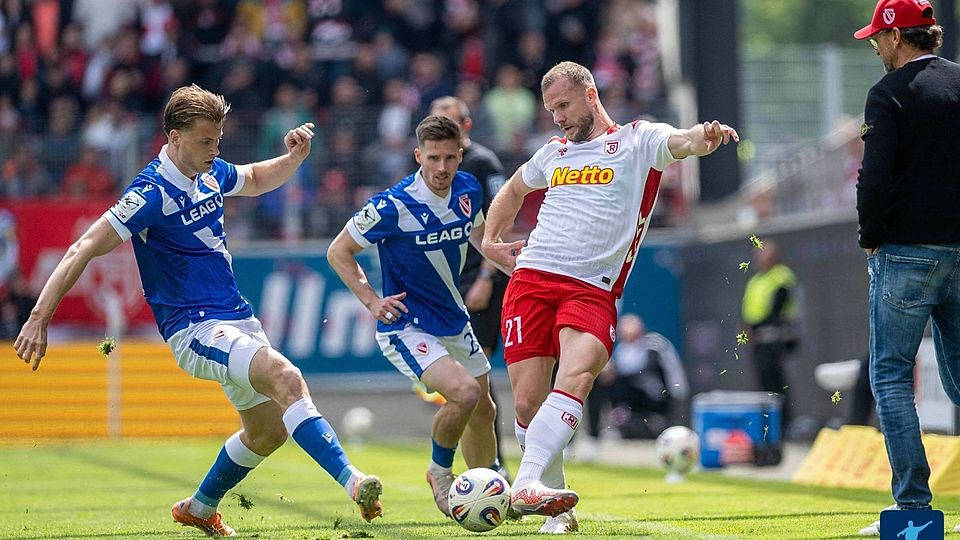 Spielte stark für Regensburg: Eric Hottmann. 