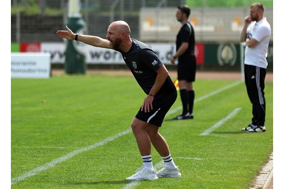 Benny Früh trägt derzeit die sportliche Verantwortung bei Wormatia Worms. Er vertritt in den nächsten Wochen Chefcoach Peter Tretter.	Foto: Christine Dirigo / pakalski-pres