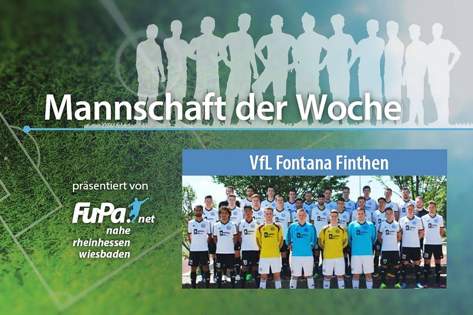 Unsere Mannschaft der Woche ist Berzirksliga Rheinhessen-Spitzenreiter Fontana Finthen.
