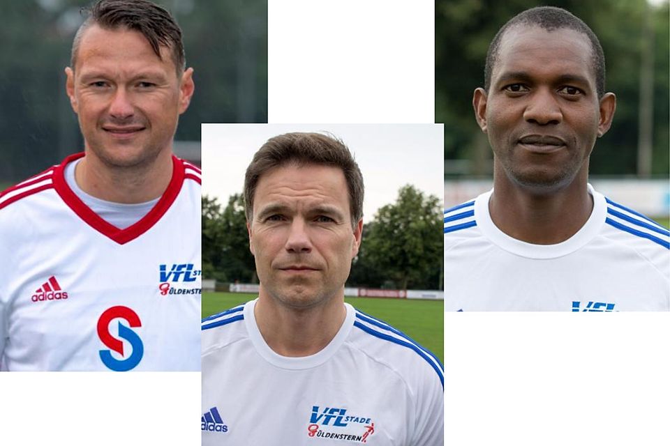 Die drei Toptorjäger des VfL und in der Liga: Christian Neumann (16), Lars Franz (12) und Phenyo Batsile (12).