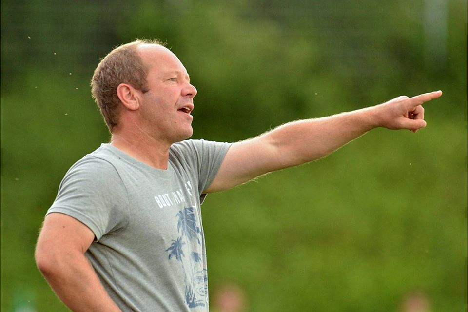 Andreas Brunner gibt beim TSV Neuried keine Kommandos mehr.F: Leifer
