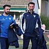 Dimitrios Pappas (r.) spricht nach der RPO-Pleite über sein Team. 