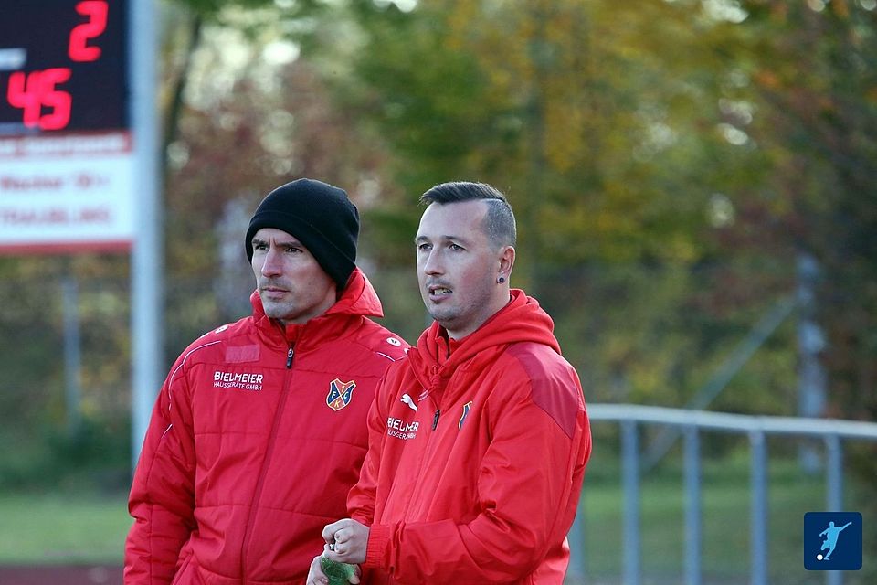 Stefan Wagner (re.) und Martin Vesenjak stehen nur mehr bis zum Saisonende in der Verantwortung der FCK-Landesligatruppe 
