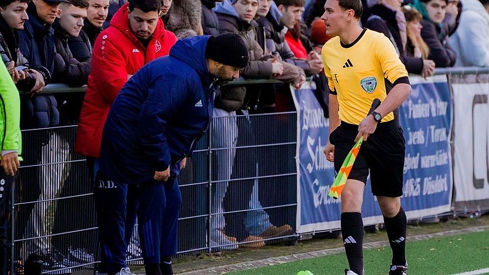 Spät musste bISsam Haj Haddou mit seinem Team den Ausgleich hinnehmen.