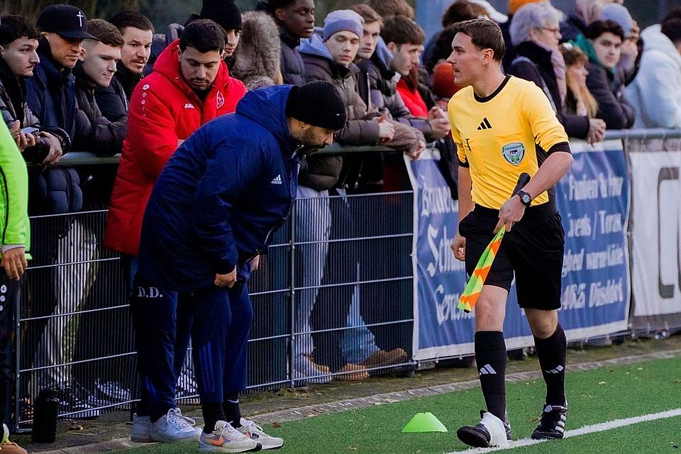 Spät musste bISsam Haj Haddou mit seinem Team den Ausgleich hinnehmen.