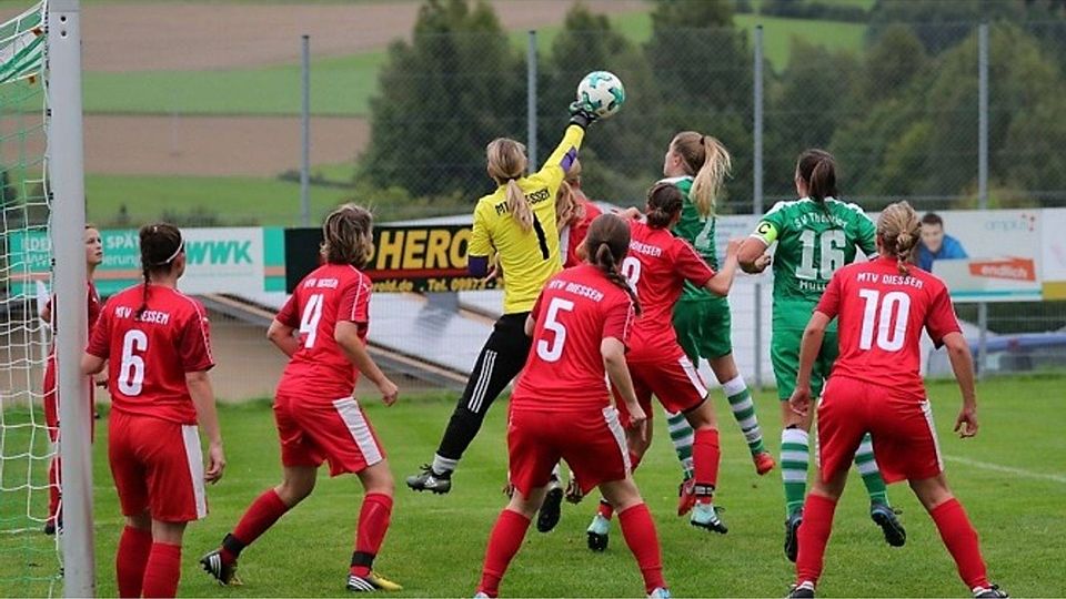 Die Damen des MTV Dießen wollen nach dem ersten Sieg in der Bayernliga nachlegen. (Foto: Tschannerl)