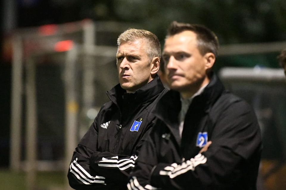 Beide Cheftrainer, sowohl Christian Rahn (li.) als auch Marcus Rabenhorst, sind nun nicht mehr beim HSV III.