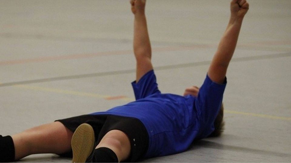 Bei den Hallenturnieren des SV Allmersbach siegten auch die Jugendkicker der TSG Backnang. F: Harbke