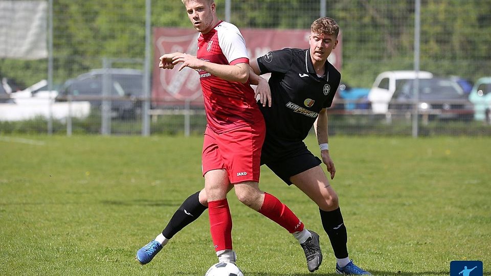 Dennis Karl (r.) ist einer der jungen Wilden beim ASV Eppelheim.