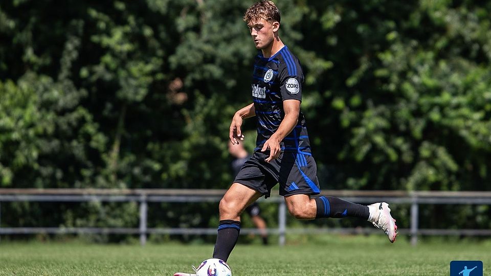 Ben Schlicke im Einsatz für den MSV Duisburg.