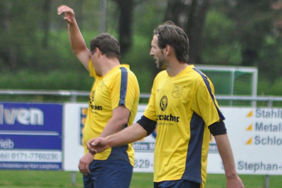 Ausgeschlafen wollen sich Georg Schweinberger und Cosmin Uilacan vom TSV Ustersbach beim TSV Göggingen präsentieren.  Foto: Oliver Reiser