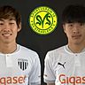 Takumi Yanagisawa (li.) und Kohei Nakano spielen ab sofort für den SV Straelen.