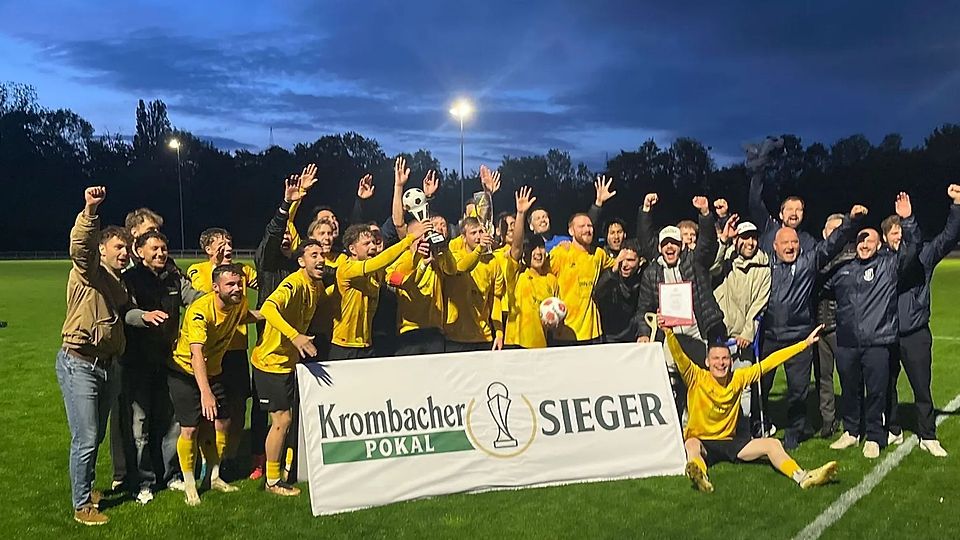 Der FC Eddersheim ist erneut Kreispokalsieger, setzte sich dramatisch gegen die TuS Hornau durch.