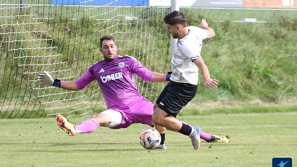 Buchings Keeper Michael Filser war beim 1:0-Sieg gegen Neugablonz nicht zu überwinden.