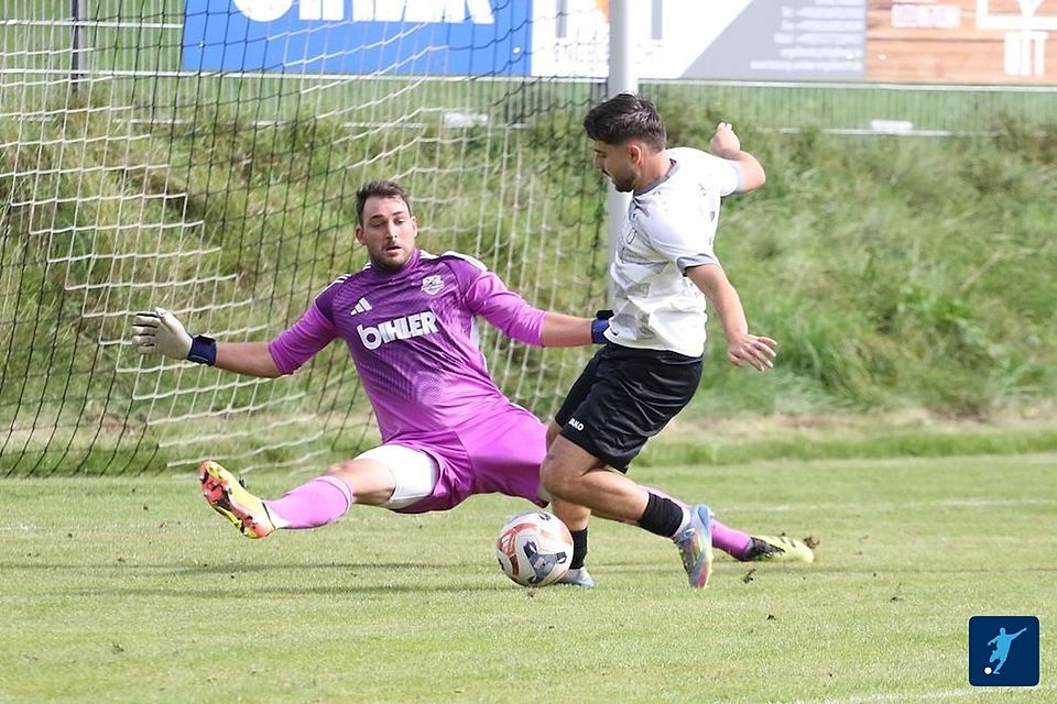Buchings Keeper Michael Filser war beim 1:0-Sieg gegen Neugablonz nicht zu überwinden.