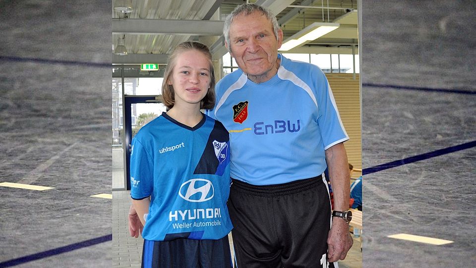 Die Jüngste und der Älteste: Lea Perthel (16) und Werner Grathwol (85). 