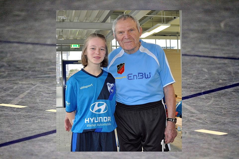 Die Jüngste und der Älteste: Lea Perthel (16) und Werner Grathwol (85). 