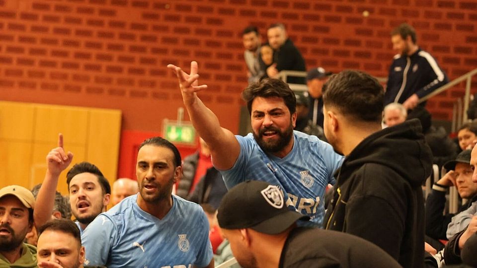 Großer Frust beim BV Osterfeld über die Schiedsrichterleistung. 