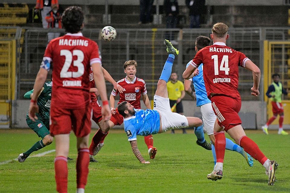 26.02.2021, Fussball 3. Liga 2020/2021, 26. Spieltag, TSV 1860 München - SpVgg Unterhaching, im Grünwalder Stadion München