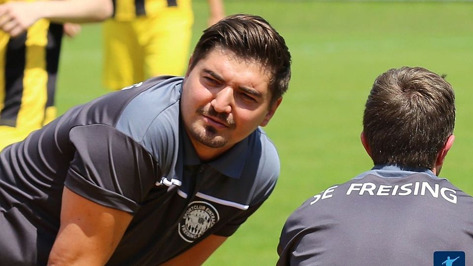 Freisings Trainer Alexander Schmidbauer konnte mit der Leistung seiner Mannschaft zufrieden sein.