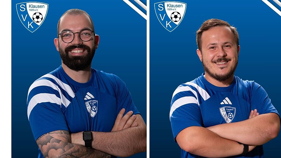 Früher SG Baldenau, jetzt SV Klausen: Fabian Gnad (links) und Max Feuerecker