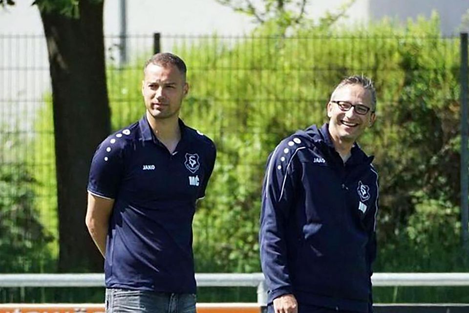 Eine neue Aufgabe übernehmen Miren Catovic (links) und Mario Nurtsch.