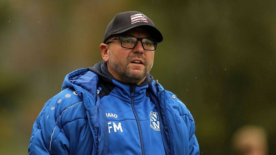 Angefressen nach der 1:4-Niederlage: Mehrings Trainer Frank Meeth