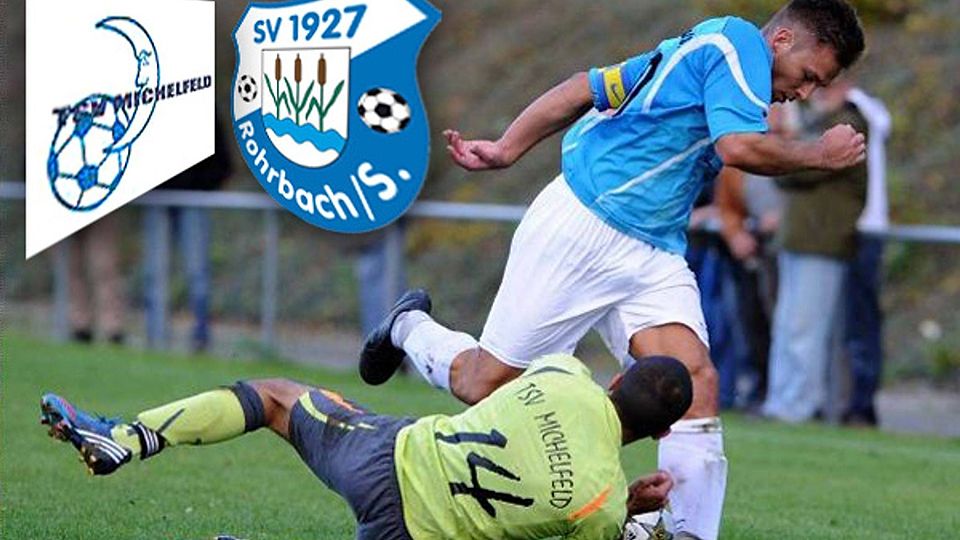 Mit dem SV Rohrbach/S. gegen den TSV Michelfeld hat der Fußballkreis ein Traumfinale bekommen.   Foto/Grafik: Lörz/cwa