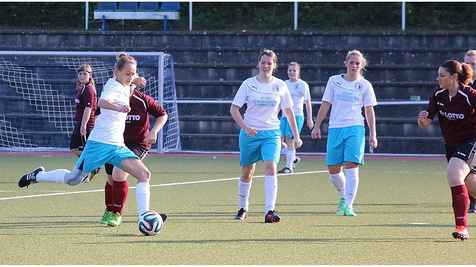 Mischen in der Gruppenliga prima mit: Die Fußballerinnen des TSV Bleidenstadt. Archivfoto: Hannelore Wagner