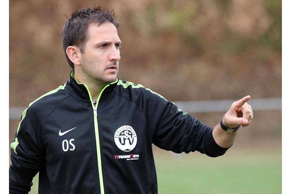Am Sonntag steht Oliver Schwerin das letzte Mal als Trainer an der Seitenlinie: Aus beruflichen Gründen verlässt er den Landesligisten TSV Crailsheim zur Winterpause.