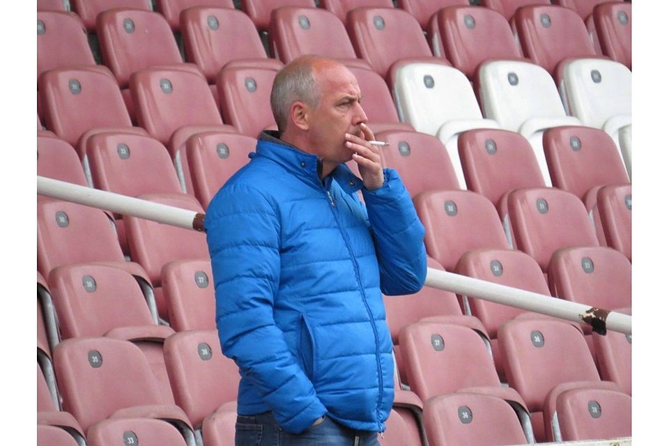 Lok Leipzigs Sportdirektor Mario Basler weilte auch in Cottbus. F: Voigt