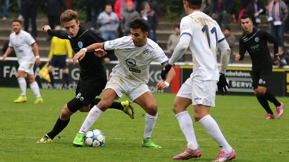 Der CfR Pforzheim und die Zweite Mannschaft der Stuttgarter Kickers haben sich nach einem 1:1-Unentschieden die Punkte geteilt.F: Prihoda