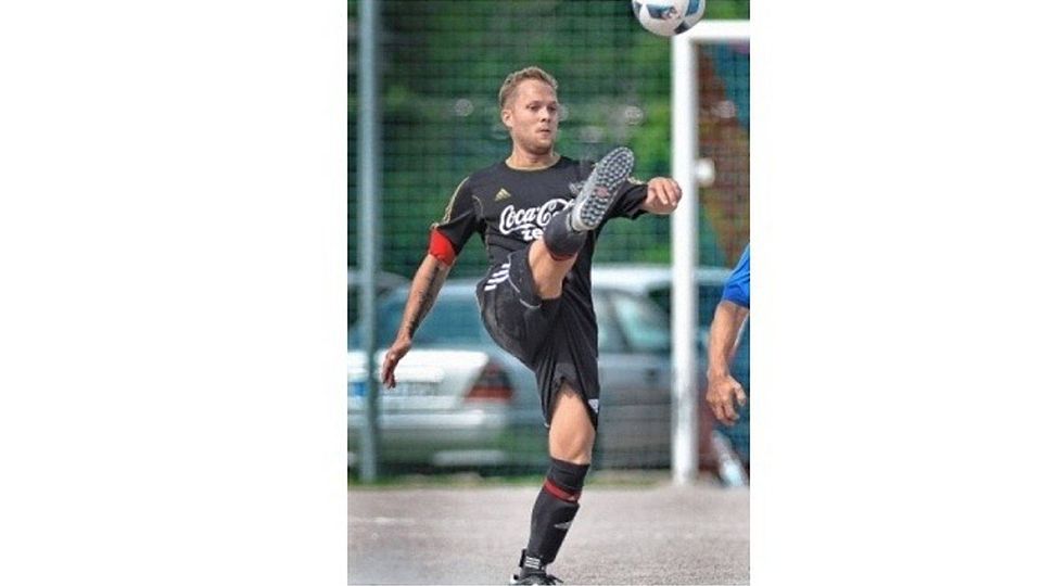 Starker Einsatz nicht belohnt. Christian Adam von Viktoria Rostock. Foto Scharnweber