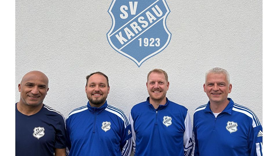v.links: George Ethnasuos, Nils Janke, Robert Uhlmann und Cliff Kiefer