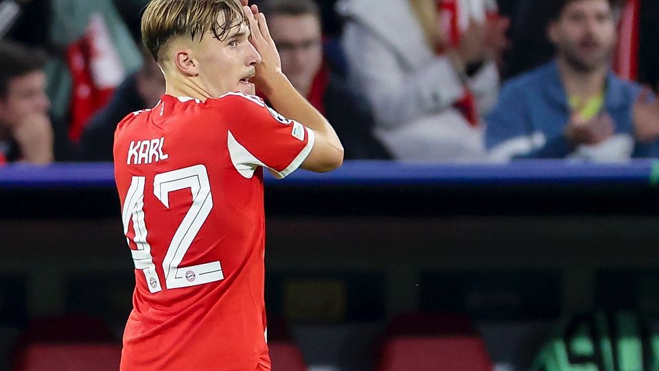 Lennart Karl sorgte mit seinem Tor in der Champions League gegen Brügge für Furore.