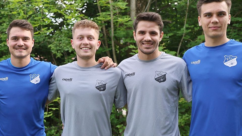 Weiter für den FCP: Daniel Witetschek, Tim Greifenegger, Benedikt Lobenhofer und Maximilian Retzer (v.l.).