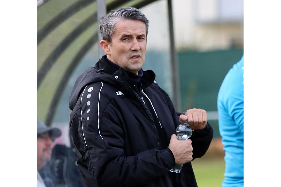 Eching-Trainer Miljan Prijovic erwartet keine Wunderdinge.