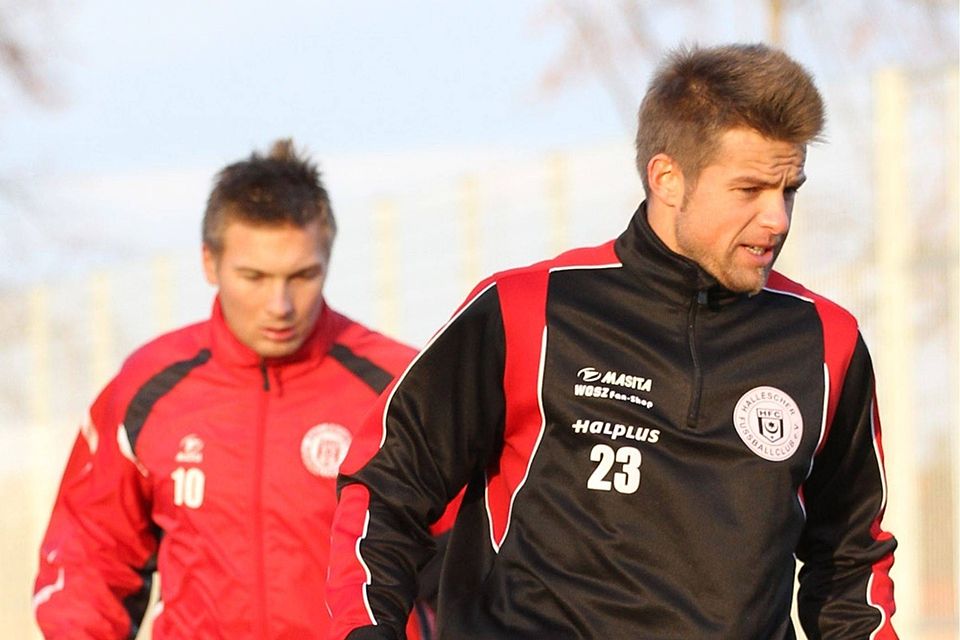 Björn Ziegenbein (rechts) kommt nach Halle. Ob auch Kojola (links) verpflichtet wird, steht noch nicht fest. Foto: Rinke