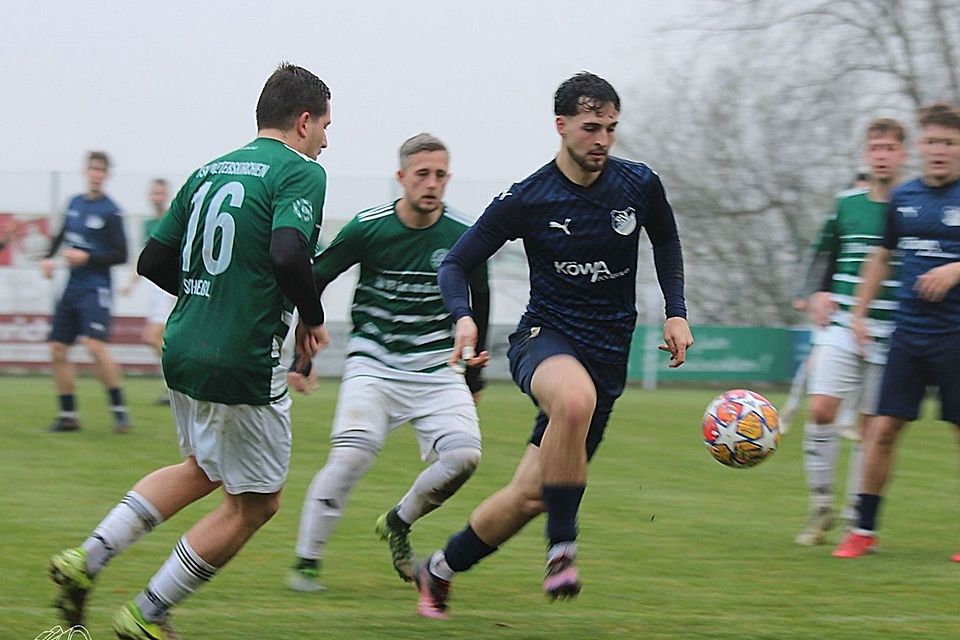 Dieterskirchen (in grün) schrammte gegen Ettmannsdorf II an einer Überraschung vorbei.