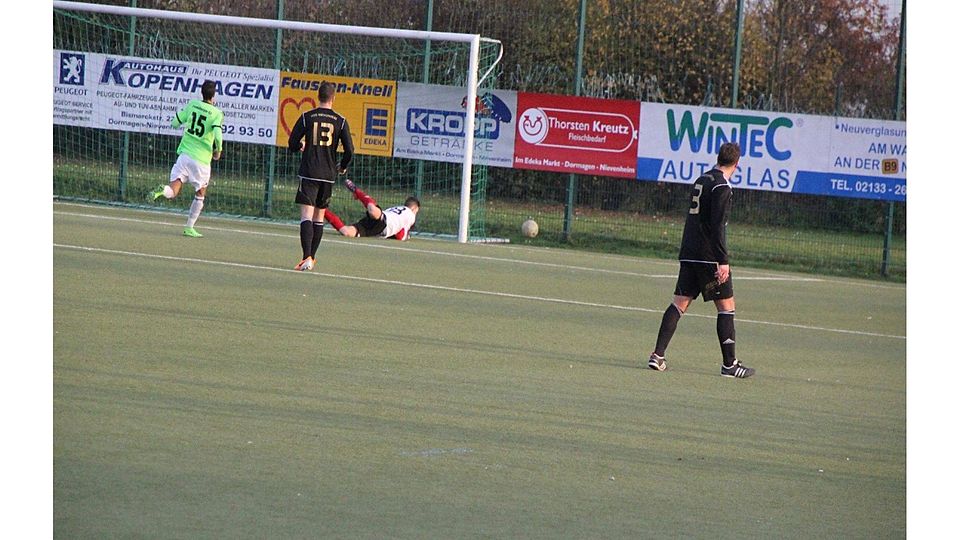 Diesmal ging der Ball daneben. F: Frank Vieten