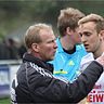 Wollen den Titel: "Löwen"-Coach Bernd Hansen (li.) und Spieler Mirco Dohle. Foto: svj