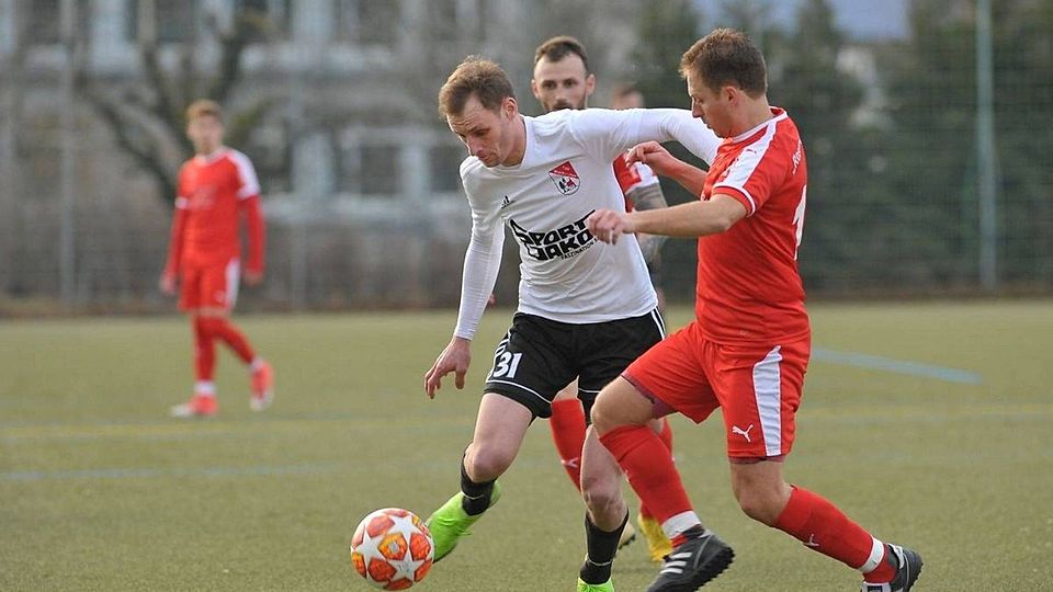 Tobias Krenn (im weißen Trikot) ist zurück beim TSV Waldkirchen 